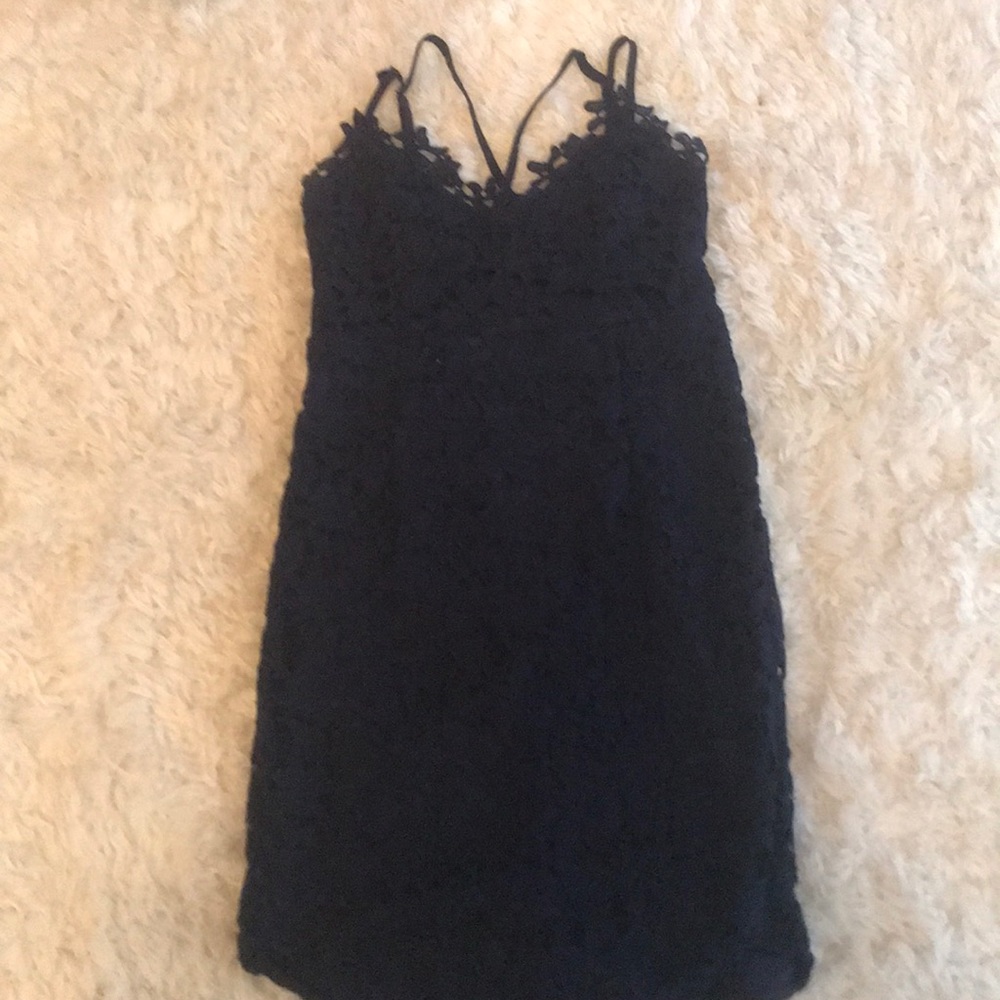 Navy lace dress angel biba hello Molly